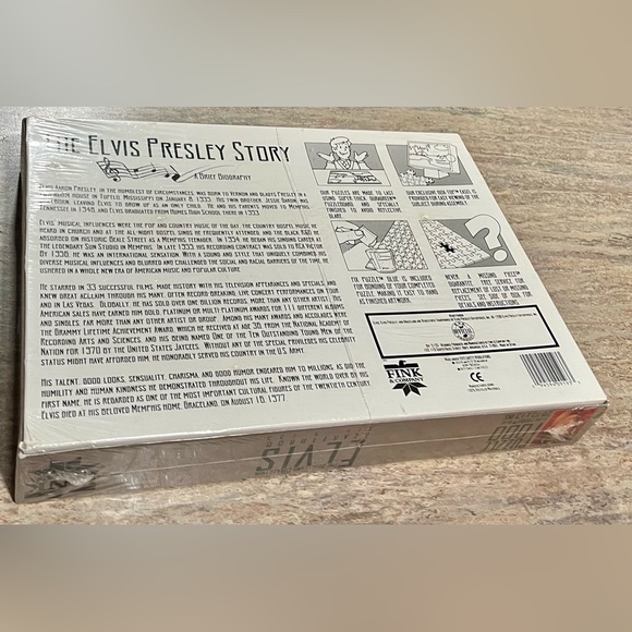 New Sealed Elvis The Graceland Collection 1000 puzzle - Picture 4 of 14